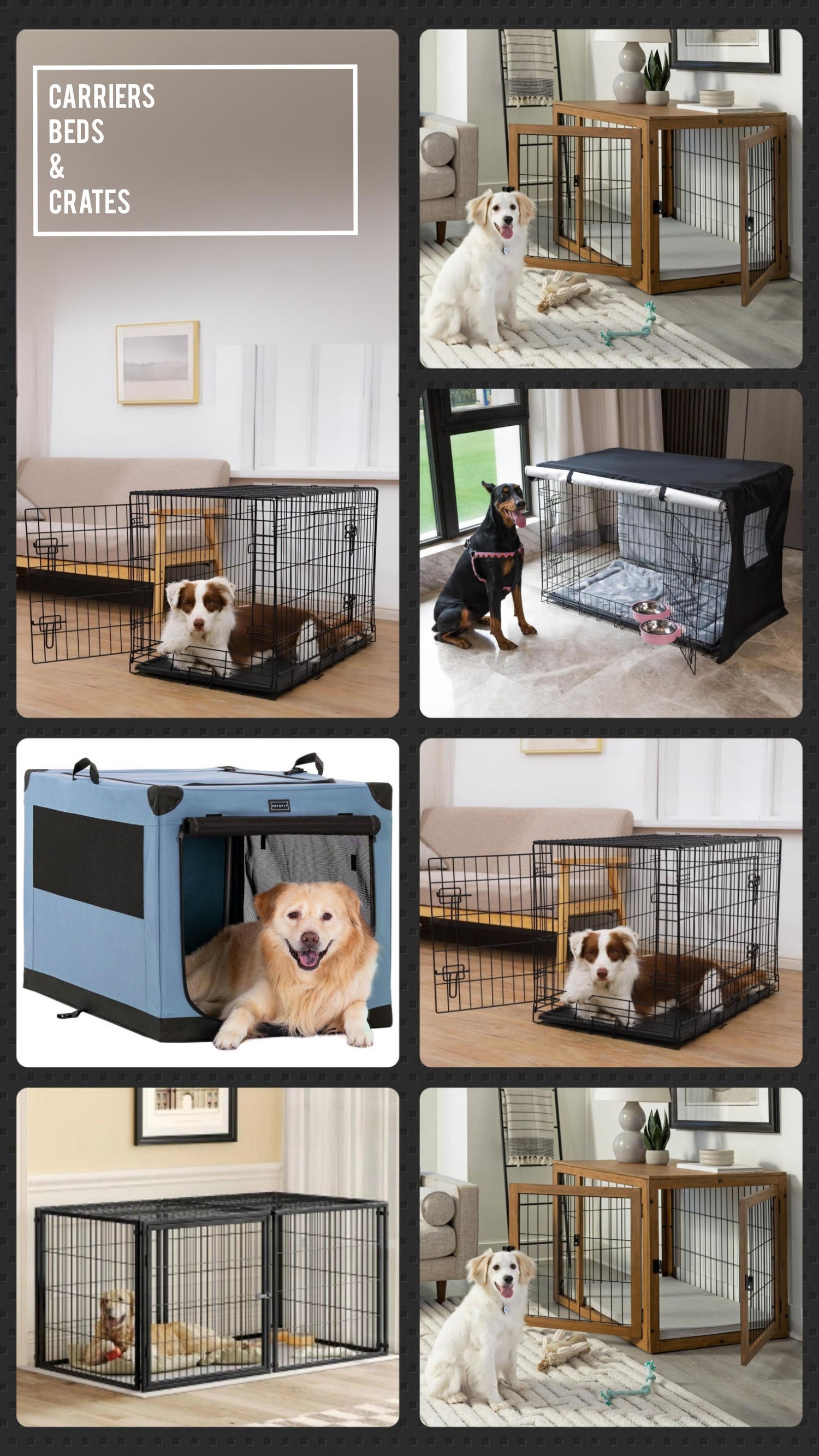 Crates,Carries & Bedding