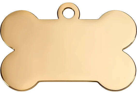 Stainless Steel Dog Id Tag Personalized Engraved Double Sided Pet Name Tag Circle Bone