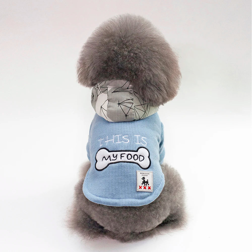Warm Pets Dog Clothes Cotton Russia Winter Thicken Jacket Coat Costumes Hoodies Clothes for Small Puppy Dogs Clothing XXL Cheap PawPrint Treasures
