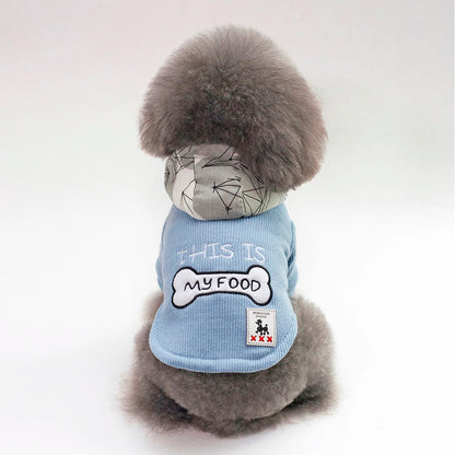 Warm Pets Dog Clothes Cotton Russia Winter Thicken Jacket Coat Costumes Hoodies Clothes for Small Puppy Dogs Clothing XXL Cheap PawPrint Treasures