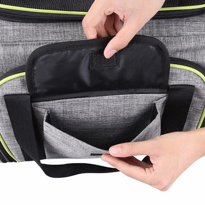 Pet Carriers Four Sides Expanded Dog Carriers Pet Car Travel Bag Expandable Pet Cat Puppy Dog Bag Slings Tote For Small Animals