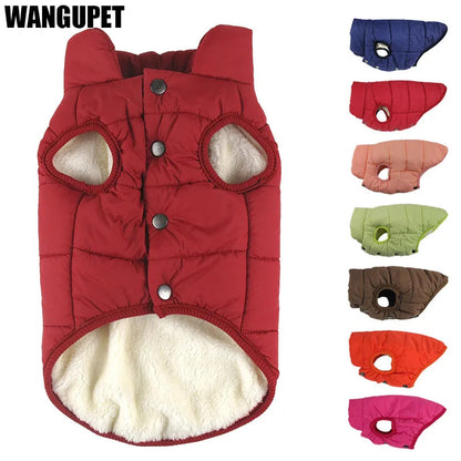 Winter Pet Coat Clothes for Dogs Winter Clothing Warm Dog Clothes for Small Dogs Christmas Big Dog Coat Winter Clothes Chihuahua PawPrint Treasures
