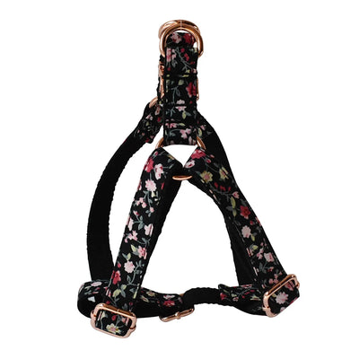 Dog Harness Custom Engraved Straps Printed Pet ID Harness Adjustable Necklace for Small Medium Puppy Teddy Bulldog