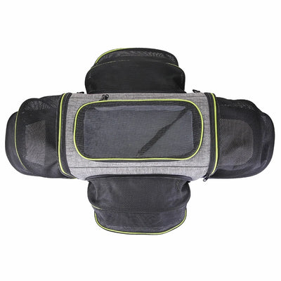 Pet Carriers Four Sides Expanded Dog Carriers Pet Car Travel Bag Expandable Pet Cat Puppy Dog Bag Slings Tote For Small Animals