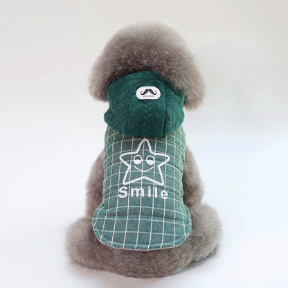 Warm Pets Dog Clothes Cotton Russia Winter Thicken Jacket Coat Costumes Hoodies Clothes for Small Puppy Dogs Clothing XXL Cheap PawPrint Treasures