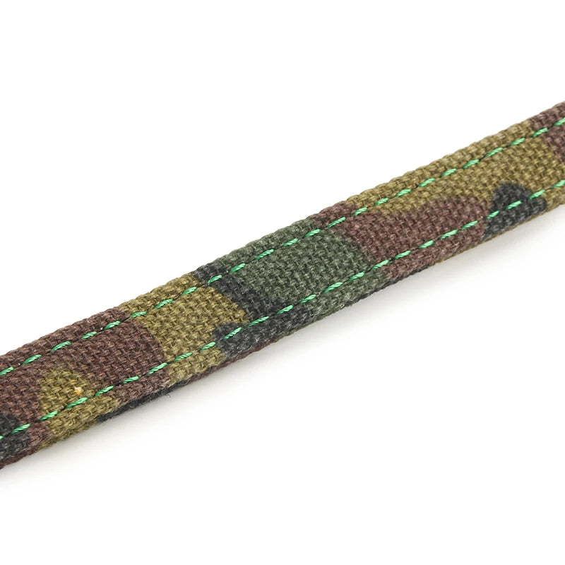 Pet Leashes Cat Outdoor Supplies Camouflage Canvas Dog Leashes Green Dog Leash For Puppy