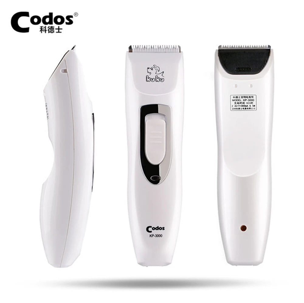 Codos KP3000 Professional Grooming Kit Cat Dog Hair Trimmer Rechargeable Electrical Pet Clipper Shaver Set Haircut Machine