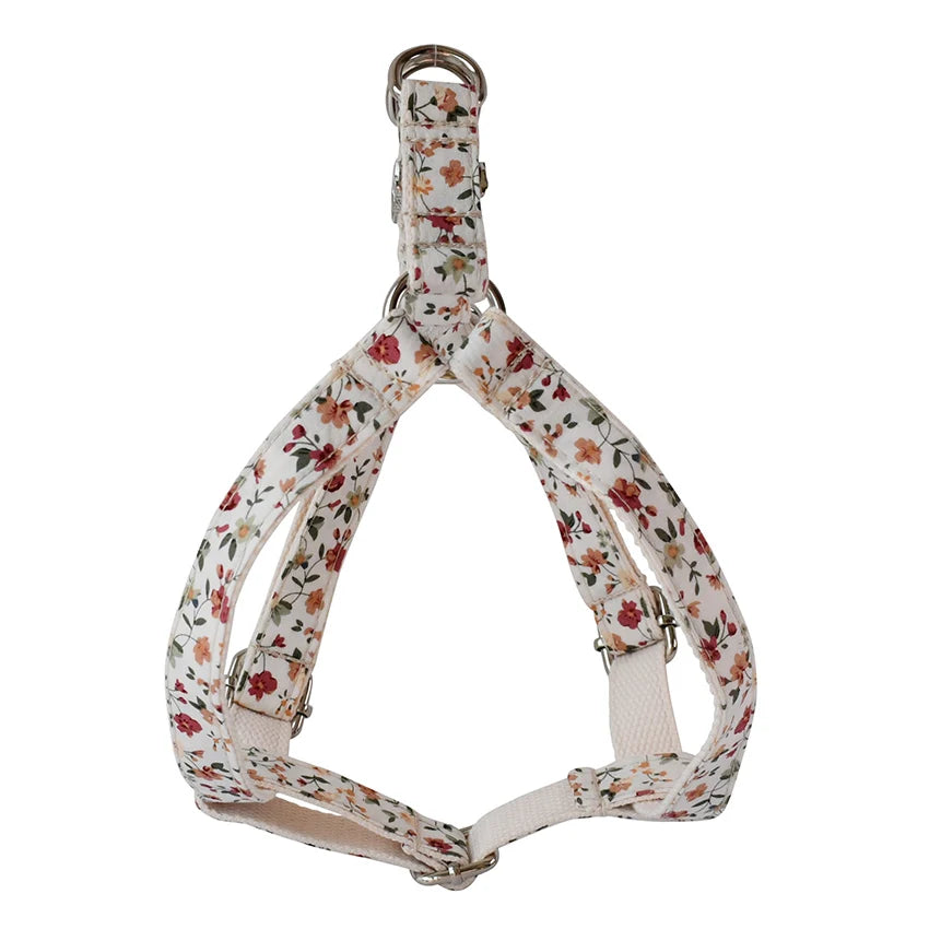 Dog Harness Custom Engraved Straps Printed Pet ID Harness Adjustable Necklace for Small Medium Puppy Teddy Bulldog
