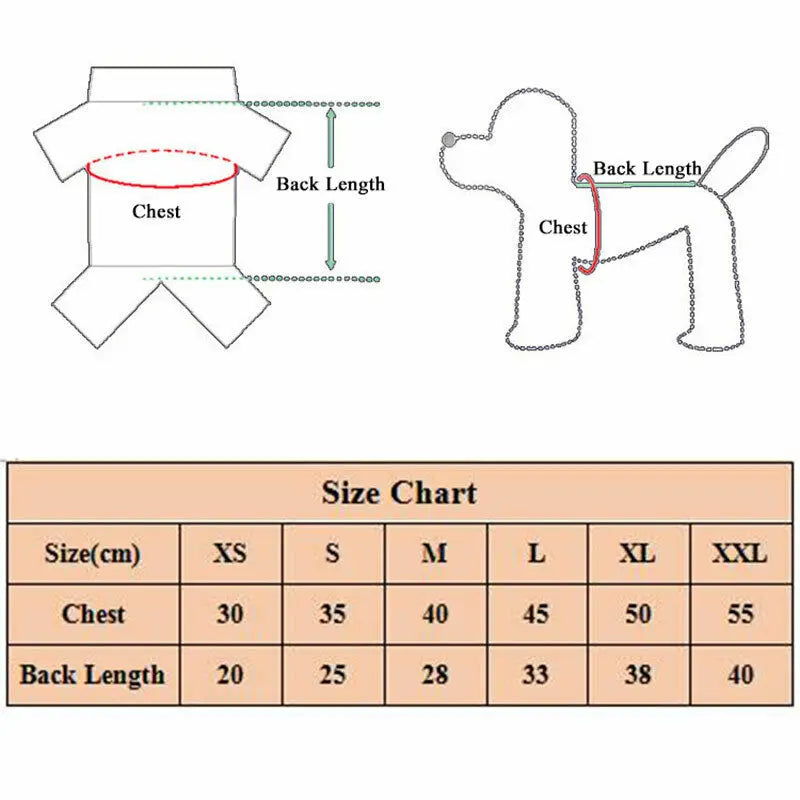 Pet Dog Padded Vest Jacket Warm Clothes Puppy Pet Clothes Winter Sleeveless Coat Clothing For Dogs Costume Vest Apparel PawPrint Treasures