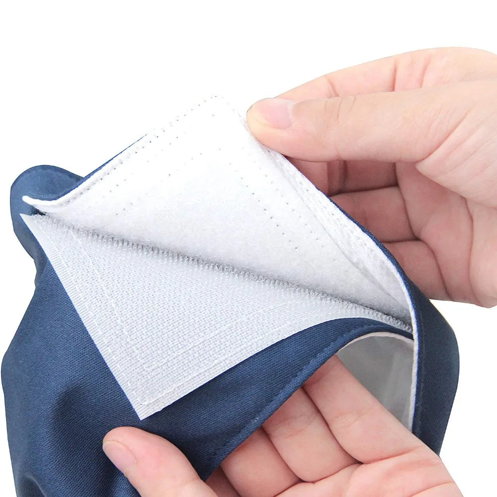 Ohbabyka 4Pack Washable Belly Bands for Male Dogs Reusable Adjustable Male Dog Diaper High Absorbing Belly Bnad for Small Dogs
