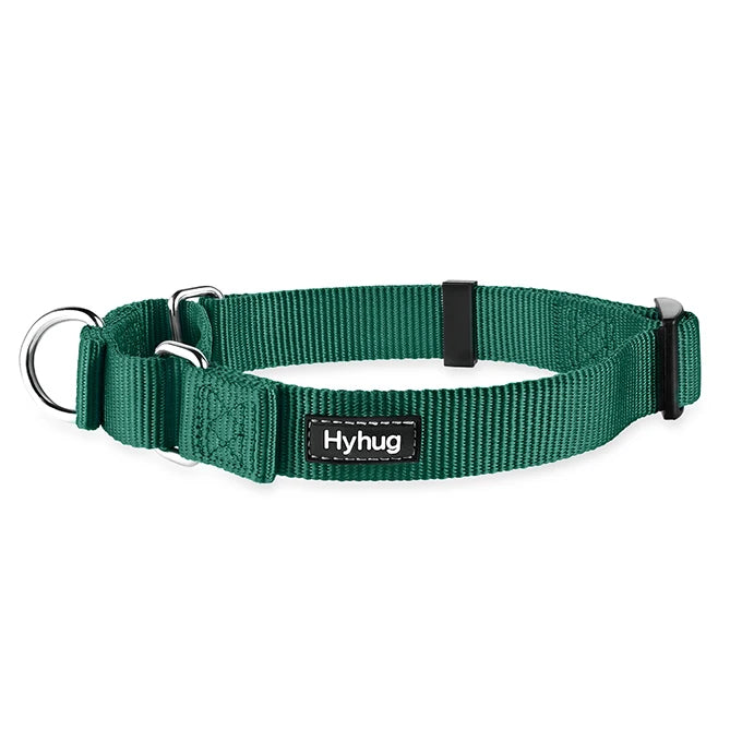 Nylon Dog Training Collar Adjustable Martingale Collars Dog Pulling Walking Collar For Medium Large And Small Dogs HY116 Perro