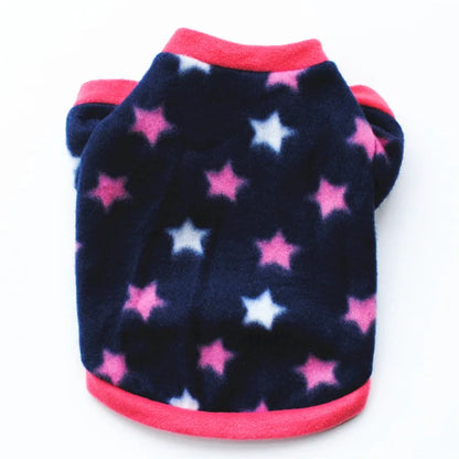 Warm Fleece Pet Dog Clothes Cute Skull Printed Pet Coat Puppy Dogs Shirt Jacket French Bulldog Pullover Camouflage Dog Clothing PawPrint Treasures