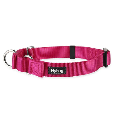 Nylon Dog Training Collar Adjustable Martingale Collars Dog Pulling Walking Collar For Medium Large And Small Dogs HY116 Perro
