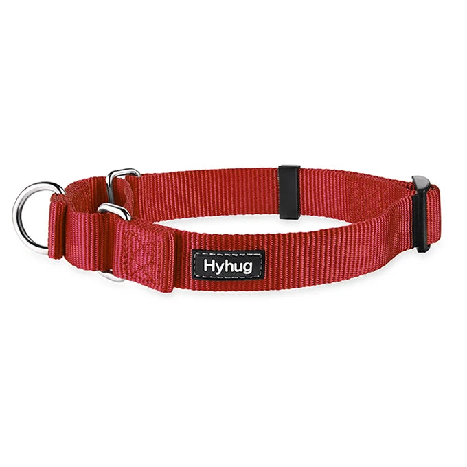 Nylon Dog Training Collar Adjustable Martingale Collars Dog Pulling Walking Collar For Medium Large And Small Dogs HY116 Perro