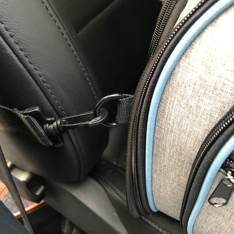 Pet Carriers Four Sides Expanded Dog Carriers Pet Car Travel Bag Expandable Pet Cat Puppy Dog Bag Slings Tote For Small Animals