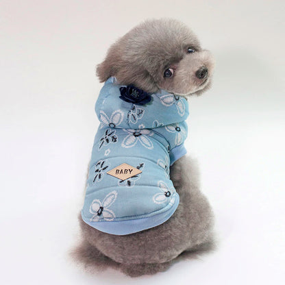 Warm Pets Dog Clothes Cotton Russia Winter Thicken Jacket Coat Costumes Hoodies Clothes for Small Puppy Dogs Clothing XXL Cheap PawPrint Treasures