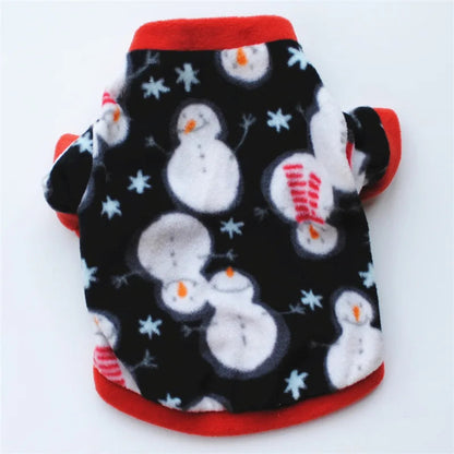 Warm Fleece Pet Dog Clothes Cute Skull Printed Pet Coat Puppy Dogs Shirt Jacket French Bulldog Pullover Camouflage Dog Clothing PawPrint Treasures