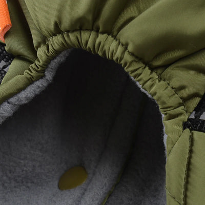 Winter Dog Clothes For Small Dogs Warm Puppy Pet Vest Jacket With Harness Reflective Adjustable Dog Coat Chihuahua Clothing