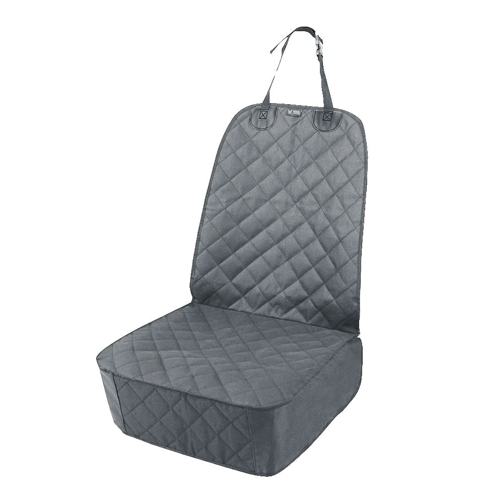 Dog Car Seat Covers 100% Waterproof Pet Cats Carrier Mat Seat Cover for Cars Trucks and SUV Front Seat Dog Accessories PawPrint Treasures