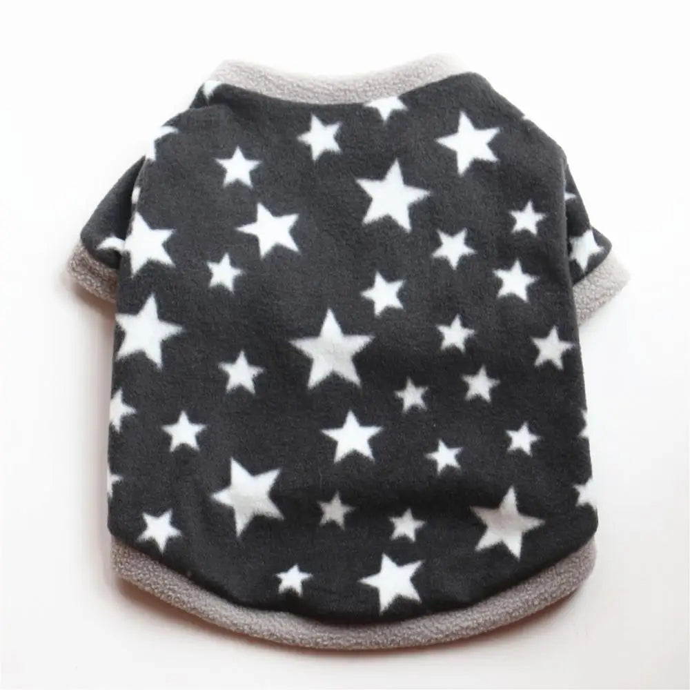Warm Fleece Pet Dog Clothes Cute Skull Printed Pet Coat Puppy Dogs Shirt Jacket French Bulldog Pullover Camouflage Dog Clothing PawPrint Treasures