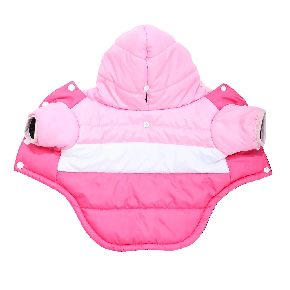 Puppy Dog Clothes Coat For Small Dogs Cats Autumn Winter Pet Dog Jacket Cozy Fleece Kitten Clothing French Chihuahua Costumes PawPrint Treasures
