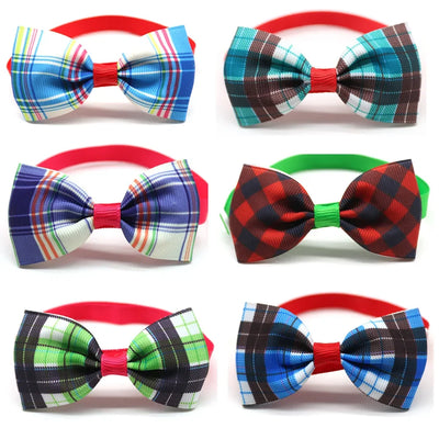 10pcs Pet Accessories Small Dog Bow Tie For Puppy Dog Bowties Collar Adjustable Girl Dogs Bowtie For Cat Dog Collar Pet Supplier