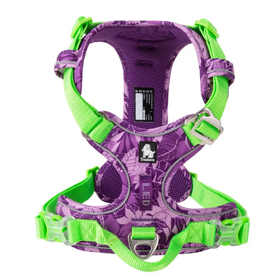 TRUE LOVE TLH5654 No Pull Dog Harness Nylon Reflective Adjustable Step-in Comfortable Pet Harness