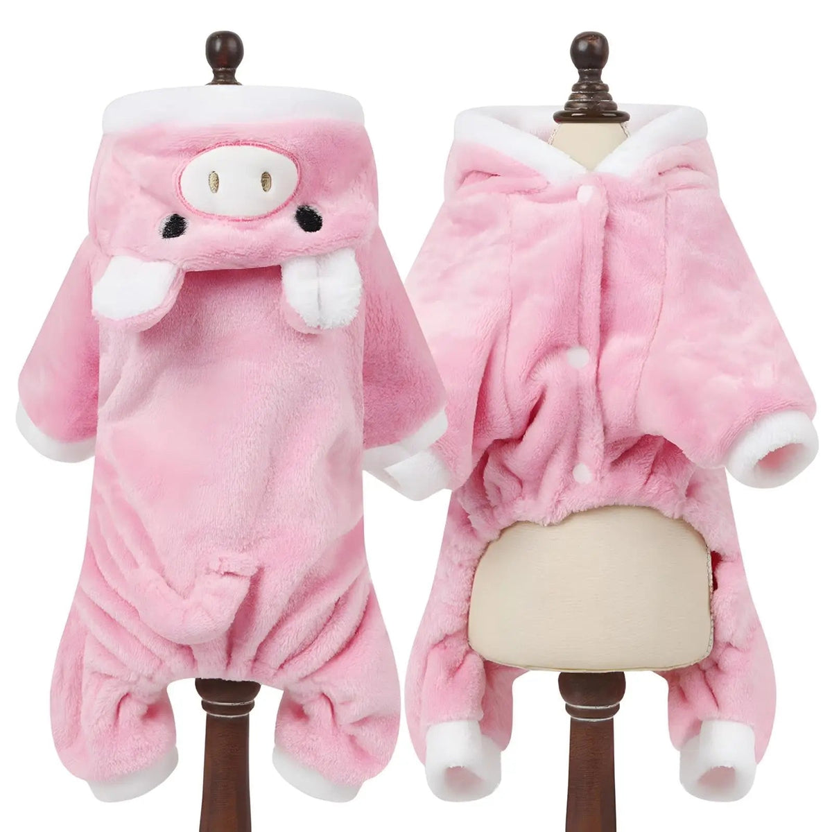 1 Piece of Piggy Pattern Pet Clothing for Kittens and Puppies - Cotton and Wool Knitted Fabric for Autumn and Winter Clothing Suitable for Small, Medium and Large Dogs PawPrint Treasures