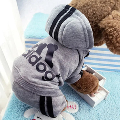 Pet Clothes French Bulldog Dog Costume Pet Jumpsuit Pug Pets Dogs Clothing for Small Medium Dogs Puppy Outfit Hooded sweatshirt PawPrint Treasures