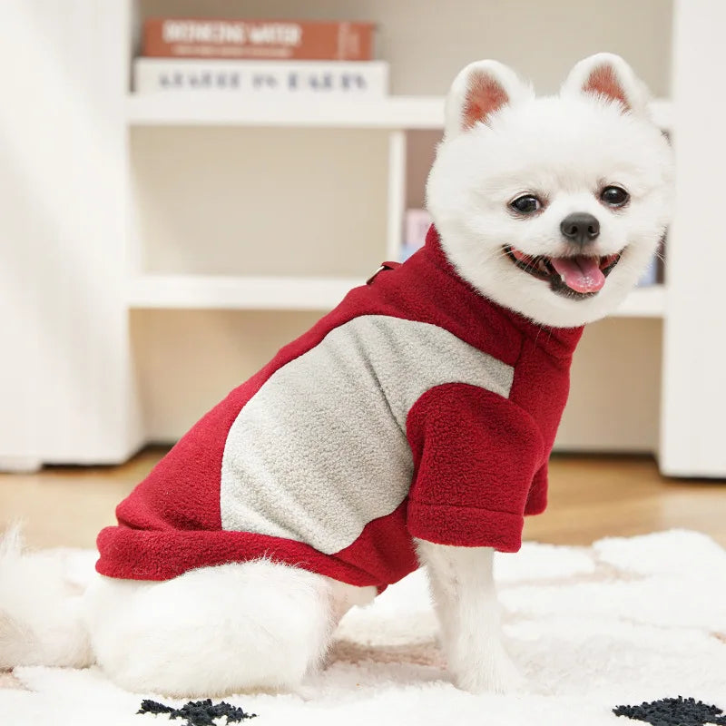 Soft Fleece Pet Dog Clothes For Large Dogs Cats Coats Jackets Vest Winter Warm Big Pet Clothing For Dog Clothes Sweater Costume PawPrint Treasures
