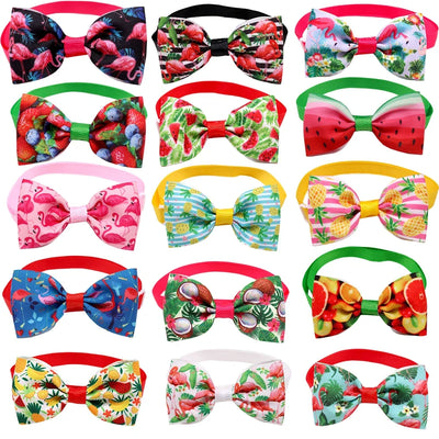 10pcs Pet Accessories Small Dog Bow Tie For Puppy Dog Bowties Collar Adjustable Girl Dogs Bowtie For Cat Dog Collar Pet Supplier
