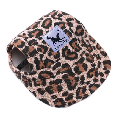 Summer Pet Dog Hat Cap Outdoor Dog Baseball Cap Canvas Small Dog Sunscreen Accessories