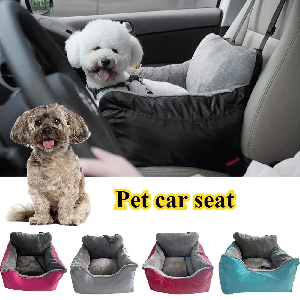 Dog Bed Removable  Machine Washable Pet Car Seat Cover Pet Animal Nest Cushion Dogs Cats Sofa Bedding Travel Mattress for Pets