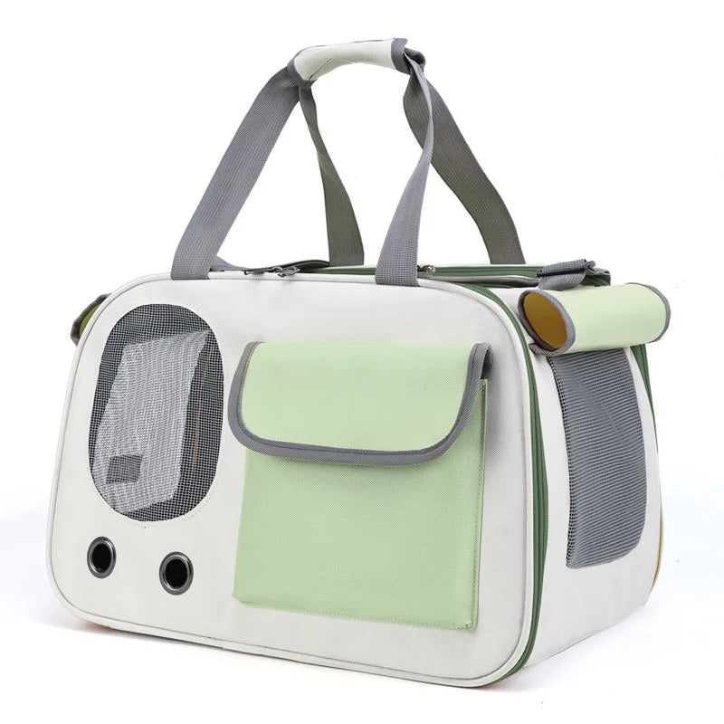 Portable Pet Carrier Cat Bag For Cats And Dogs Ideal For Travel And Outdoor Activities Suitable For Cats And Small Dogs