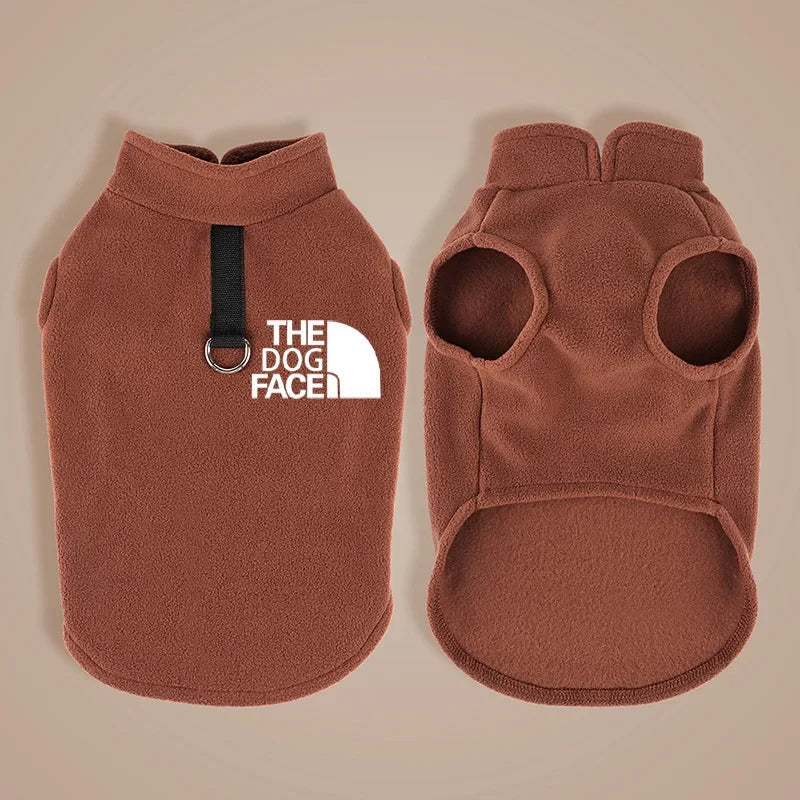 Pet Dog Clothes,Polar Fleece Warm Dog Vest,Fashion Comfortable and Breathable Dog Cothes,Clothes for Small and Medium-sized Dogs PawPrint Treasures