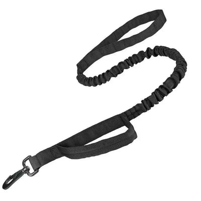 2025 Reflective Running Leash for Dogs - Dual Shock Absorption System, Night Safety Retractable Lead with QuickClip