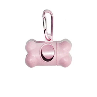 Pet Dog Poop Bag Bone Shape Dispenser Waste Garbage Carrier Holder Dispensers Poop Bag Dogs Trash Cleaning Tool Pet Products