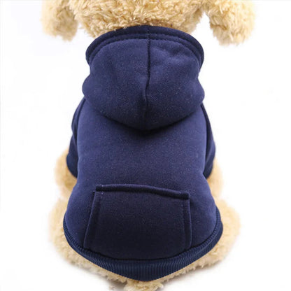 Pet Dog Clothes For Small Dogs Clothing Warm Clothing for Dogs Coat Puppy Outfit Pet Clothes for Large Dog Hoodies Chihuahua PawPrint Treasures