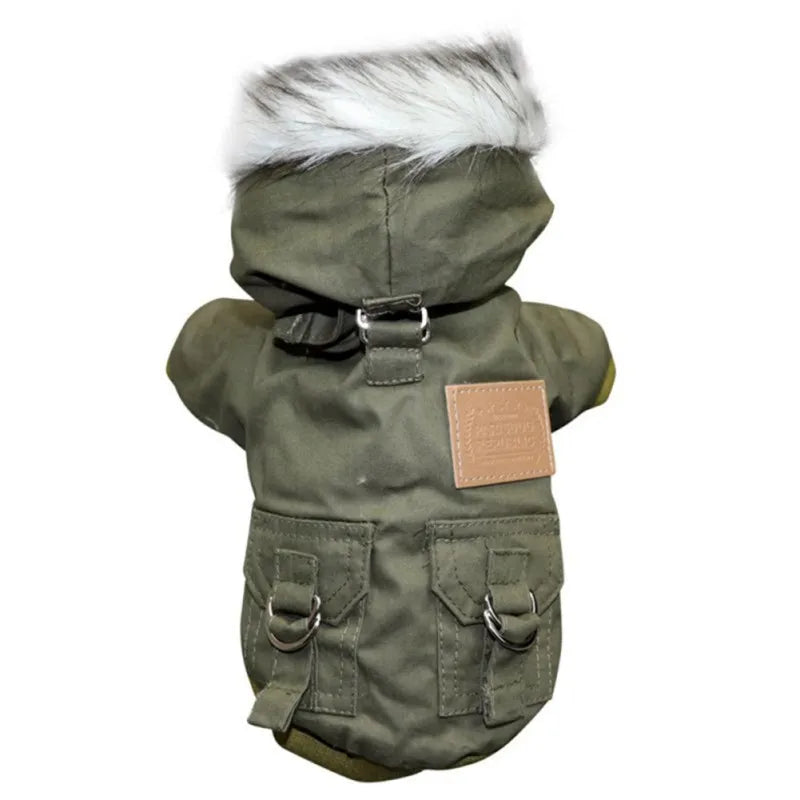 Winter Pet Dog Clothes Puppy Dog Coat Jacket For Small Medium Dogs Thicken Warm Chihuahua Yorkies Hoodie Jacket Pets Clothing