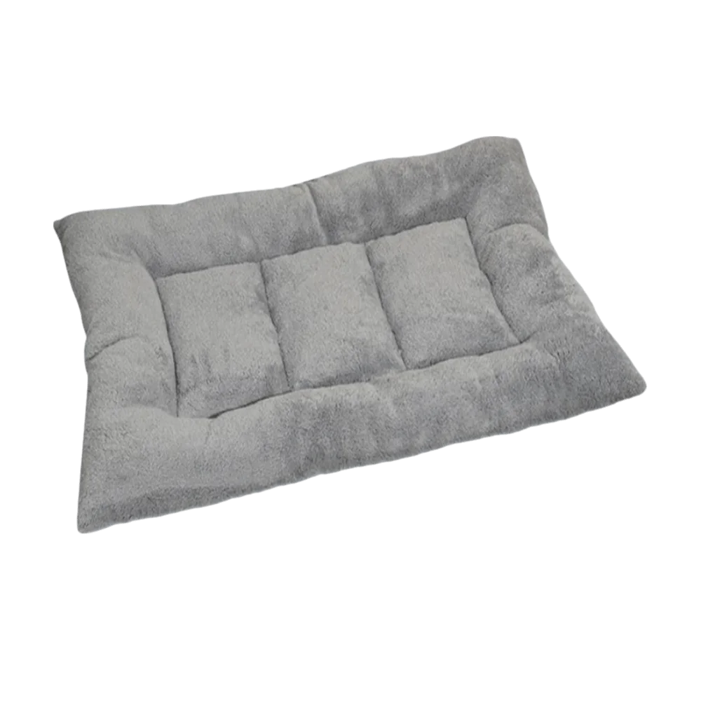Warm Dog Bed Mat Surrounding Style Super Soft Pet Plush Pad Comfortable Non-slip Cat Cage Mattress for Cats and Dogs