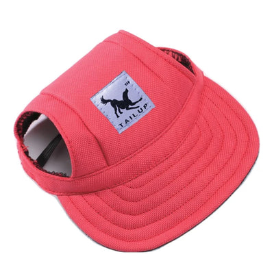 Summer Pet Dog Hat Cap Outdoor Dog Baseball Cap Canvas Small Dog Sunscreen Accessories