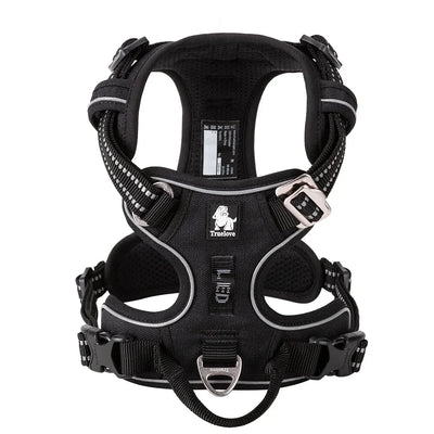 TRUE LOVE TLH5654 No Pull Dog Harness Nylon Reflective Adjustable Step-in Comfortable Pet Harness