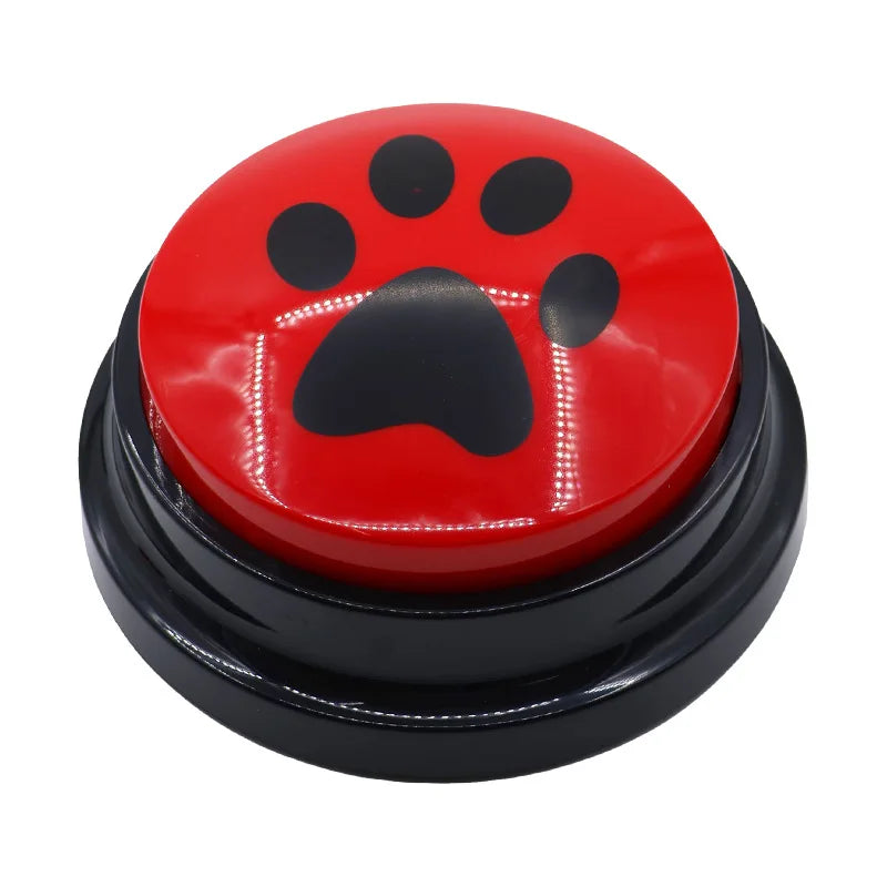 Recording Button, Pet Toy, Dog Communication Button, Pet Training Buzzer, Conversation Recording Button, Smart Toy
