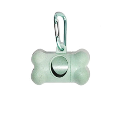 Pet Dog Poop Bag Bone Shape Dispenser Waste Garbage Carrier Holder Dispensers Poop Bag Dogs Trash Cleaning Tool Pet Products