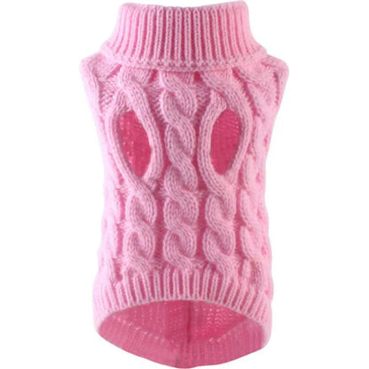Pet Dog Clothes Sweater Fashion Autumn Winter Warm Dog Sweater Knitted Coat Knitwear for Small Puppy Clothing PawPrint Treasures