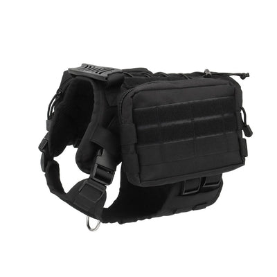 Custom Dog Harness Personalized Tactical Vest DIY Name Pet Harness for Medium Large Big Dog Chest Strap