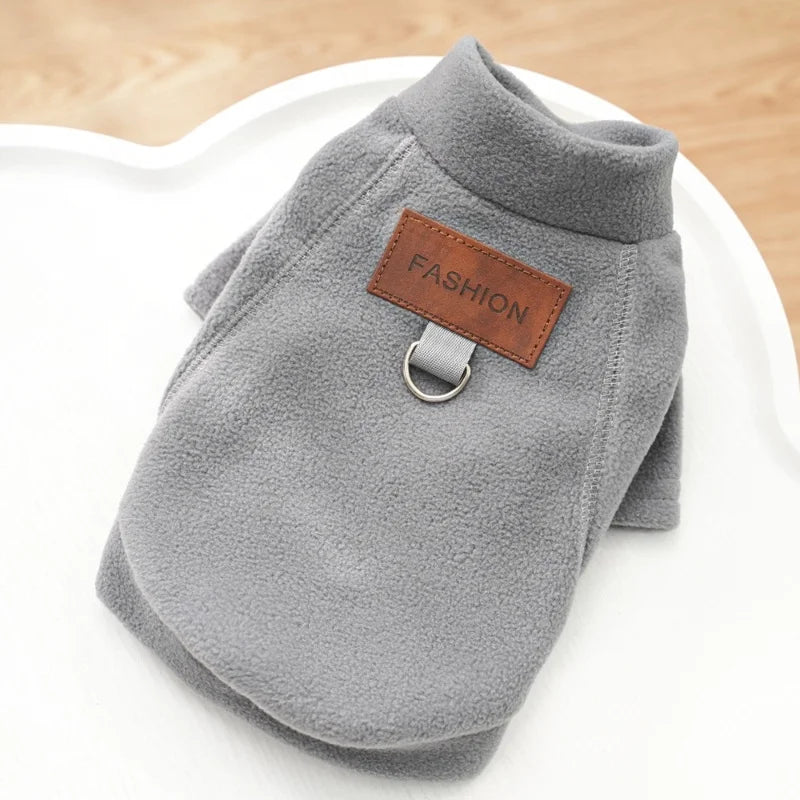 Winter Warm Dog Clothes for Small Dogs Fashion Dog Hoodies Cute Solid Puppy Sweatshirt Soft Cat Pullovers Chihuahua Pet Hoodies