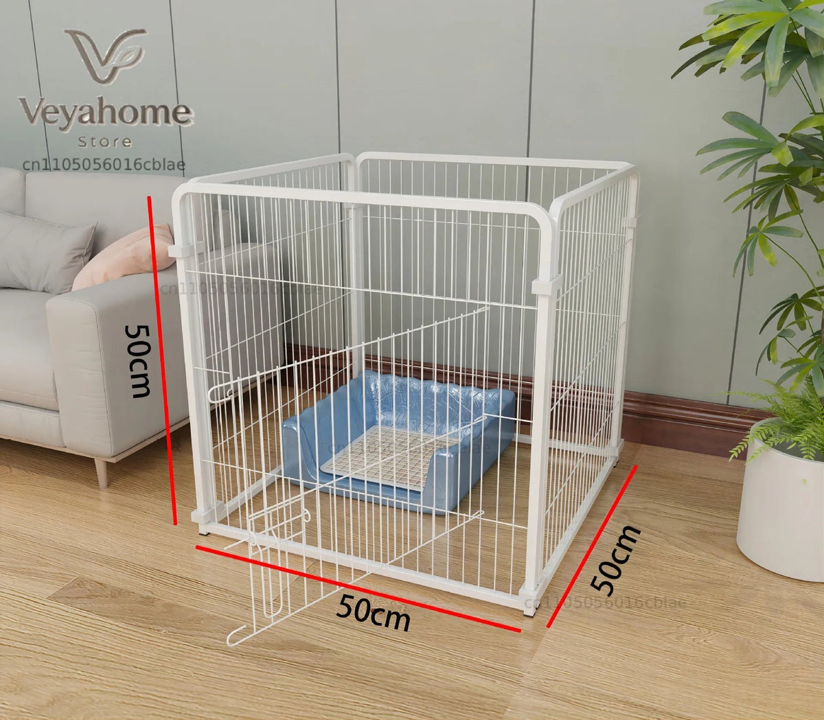 Cat dog cages household indoor pet enclosures small to large dog enclosures for  combination training and toilet isolation PawPrint Treasures