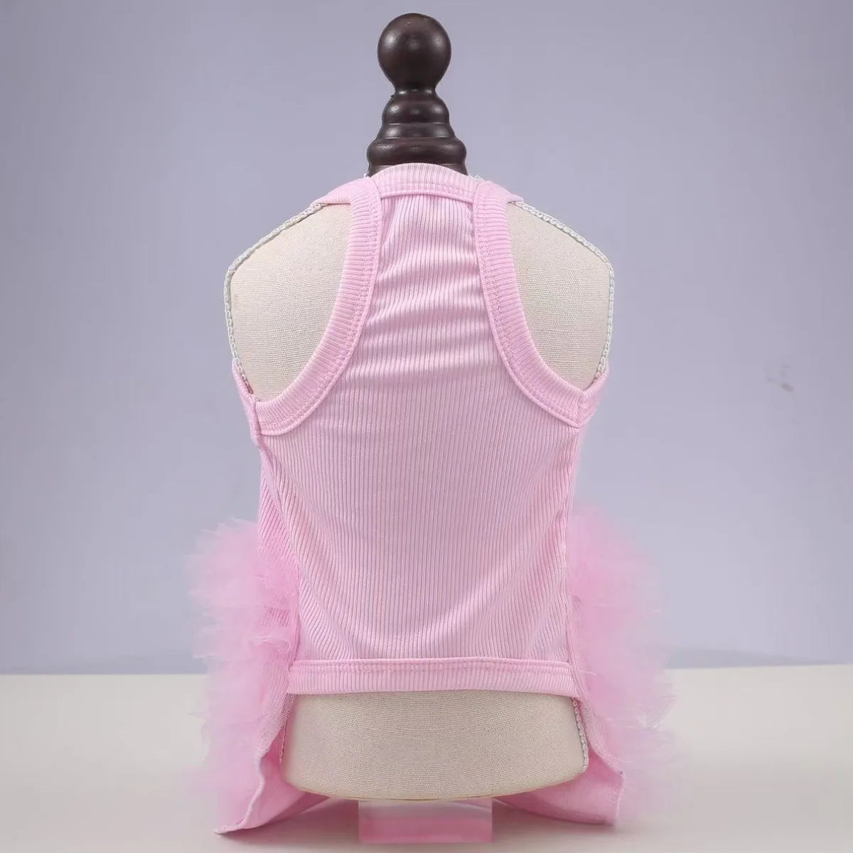 1 pet sleeveless printed dress, suitable for indoor and outdoor use, lightweight, breathable and elastic cat and dog clothing PawPrint Treasures