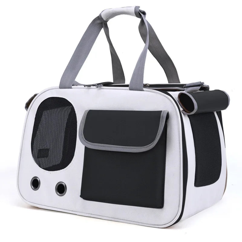 Portable Pet Carrier Cat Bag For Cats And Dogs Ideal For Travel And Outdoor Activities Suitable For Cats And Small Dogs